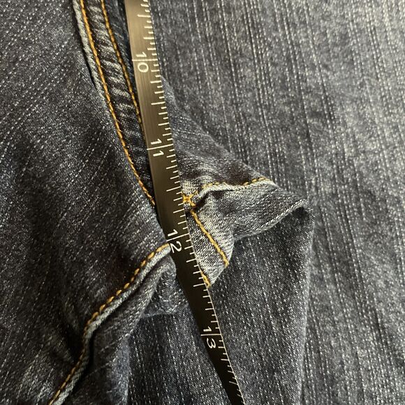 Torrid Jeans Women’s SZ 26 44"x27" Boyfriend Raw Hem Comfort Stretch Blue‎ - Picture 7 of 10